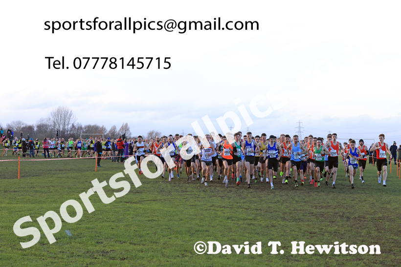 Senior Mens 2026 Northern Cross Country Champs., Pontefract Racecourse, Pontefract. Photo: David T. Hewitson/Sports for All Pics